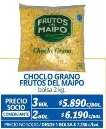 Alvi CHOCLO GRANO FRUTOS DEL MAIPO bolsa 2kg x 3bol oferta