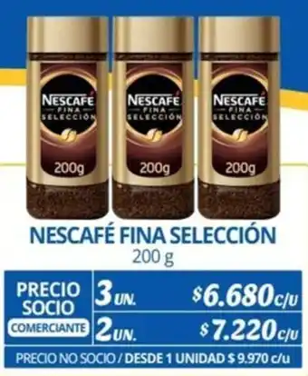 Alvi NESCAFÉ FINA SELECCIÓN 200g x 3un oferta