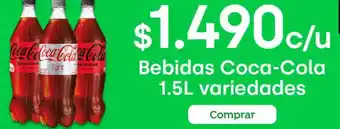 Jumbo Bebidas Coca-Cola 1.5L variedades oferta