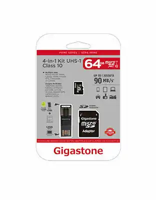 Claro Gigastone Micro SD 4in 1 64GB oferta
