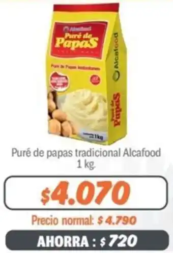 Mayorista 10 Puré de papas tradicional Alcafood 1kg oferta