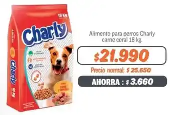 Mayorista 10 Alimento para perros Charly carne ceral 18kg oferta