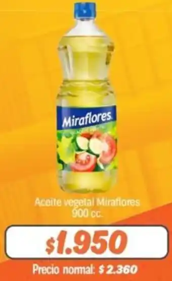 Mayorista 10 Aceite vegetal Miraflores 900cc oferta