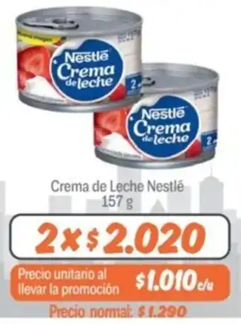 Mayorista 10 Crema de Leche Nestlé 157g oferta