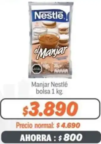 Mayorista 10 Manjar Nestlé bolsa 1kg oferta
