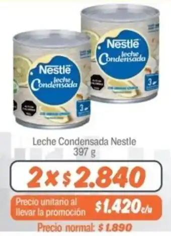 Mayorista 10 Leche Condensada Nestle 397g oferta