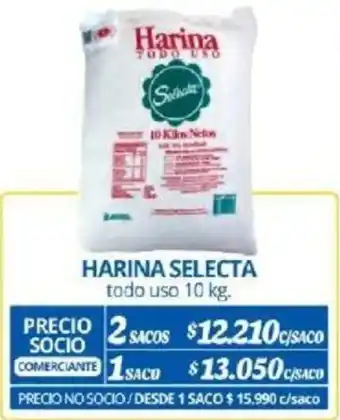 Alvi HARINA SELECTA todo uso 10kg x 2sacos oferta