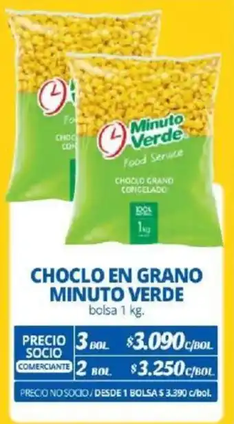 Alvi CHOCLO EN GRANO MINUTO VERDE bolsa 1kg x 3bol oferta