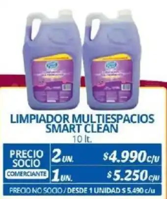 Alvi LIMPIADOR MULTIESPACIOS SMART CLEAN 10lt x 2un oferta