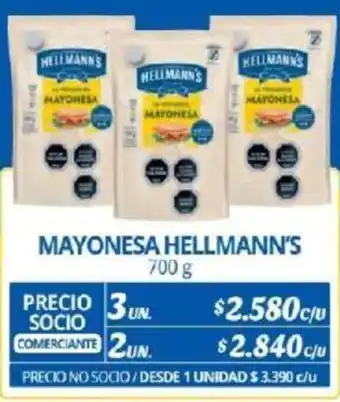 Alvi MAYONESA HELLMANN'S 700g x 3un oferta
