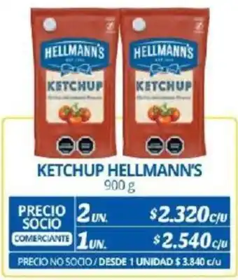 Alvi KETCHUP HELLMANN'S 900g x 2un oferta