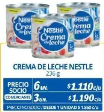 Alvi CREMA DE LECHE NESTLE 236g x 6un oferta