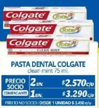 Alvi PASTA DENTAL COLGATE clean mint 75ml x 2un oferta