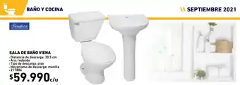 Construmart Sala de Baño Viena 30,5cm oferta
