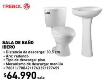 Construmart Sala de Baño Ebero 30,5cm oferta