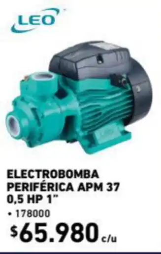 Construmart Leo Electrobomba Periférica APM 73 1,0 HP 1" oferta