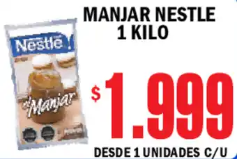 La Oferta Manjar Nestle 1 Kilo oferta
