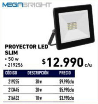 Construmart Proyector LED Slim oferta