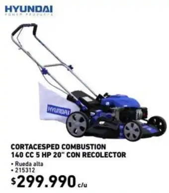 Construmart Cortacésped Combustion 140 cc 5 HP 20" con Recolector oferta
