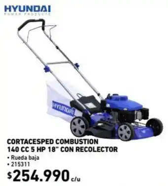 Construmart Cortacésped Combustion 140 cc 5 HP 18" con Recolector oferta
