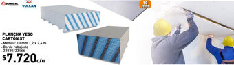 Construmart Plancha Yeso Cartón ST oferta