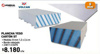 Construmart Plancha Yeso Cartón ST oferta