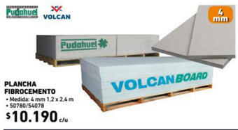 Construmart Plancha Fibrocemento oferta