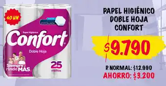 Super Bodega a Cuenta Papel Higiénico Doble Hoja Confort oferta