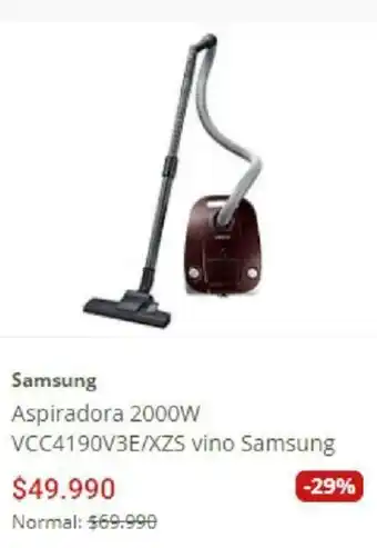 Easy Samsung Aspiradora 2000W oferta