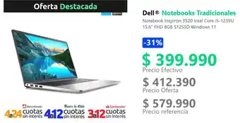 Dell Notebooks Tradicionales