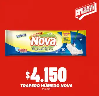 TRAPERO HÚMEDO NOVA 10 UDS.