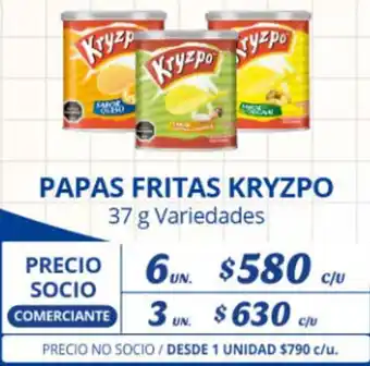 Alvi PAPAS FRITAS KRYZPO 37g x 6un oferta