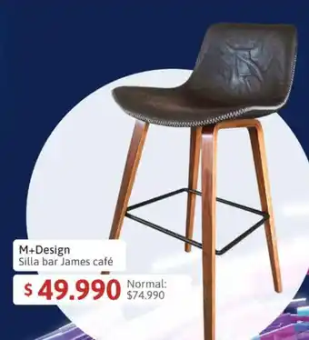 Easy M+Design Silla bar James café oferta