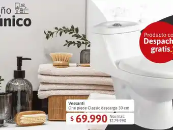 Easy Vessanti One piece Classic descarga 30 cm oferta