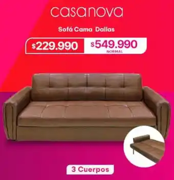 Abcdin casanova Sofá Cama Dallas oferta