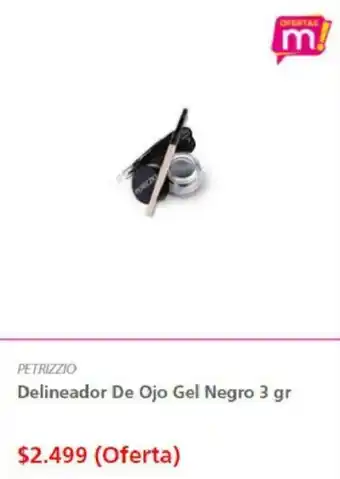 Maicao Delineador De Ojo Gel Negro 3gr oferta