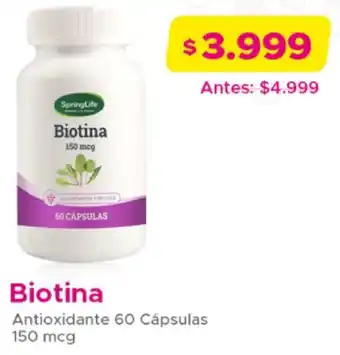 Maicao Biotina Antioxidante 60 Cápsulas 150mcg oferta