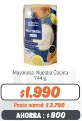 Mayorista 10 Mayonesa Nuestra Cocina 744g oferta