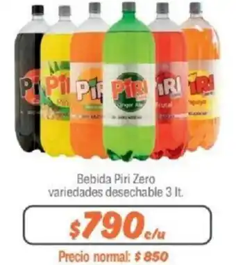 Mayorista 10 Bebida Piri Zero variedades desechable 3It oferta