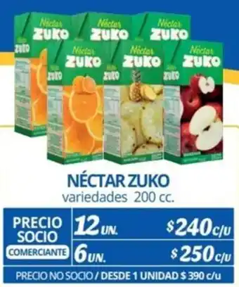 Alvi NÉCTAR ZUKO variedades 200cc x 12un oferta