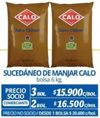 Alvi SUCEDÁNEO DE MANJAR CALO bolsa 6kg x 3bol oferta