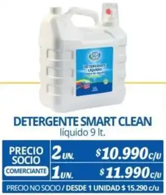 Alvi DETERGENTE SMART CLEAN líquido 9It x 2un oferta