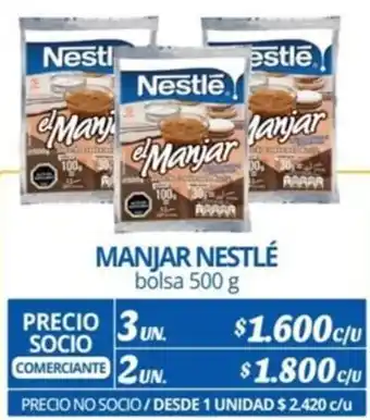 Alvi MANJAR NESTLÉ bolsa 500g x 3un oferta