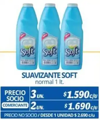 Alvi SUAVIZANTE SOFT normal 1It x 3un oferta