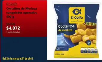 Santa Isabel El Golfo Coctelitos de Merluza congelados apanados oferta