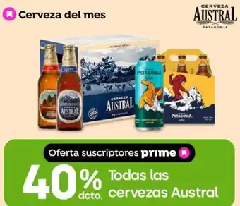 Todas las cervezas Austral