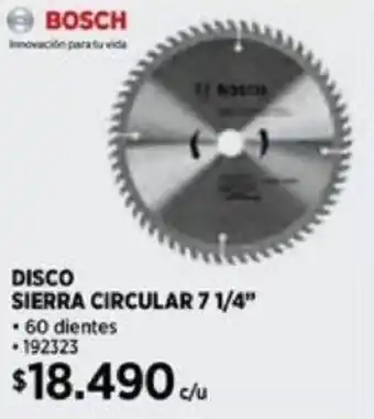Construmart BOSCH SIERRA CIRCULAR 7 1/4” oferta