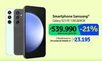 PC Factory Smartphone Samsung Galaxy S23 FE 128GB/8GB oferta