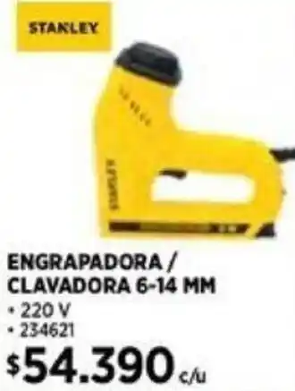 Construmart STANLEY ENGRAPADORA/ CLAVADORA 6-14 MM oferta