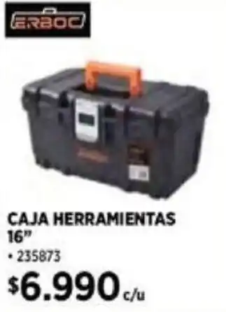 Construmart ERBOC CAJA HERRAMIENTAS 16" oferta